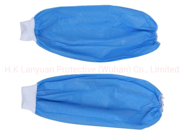 Ly Disposable Medical Sleeve Cover with Knitted Cuff