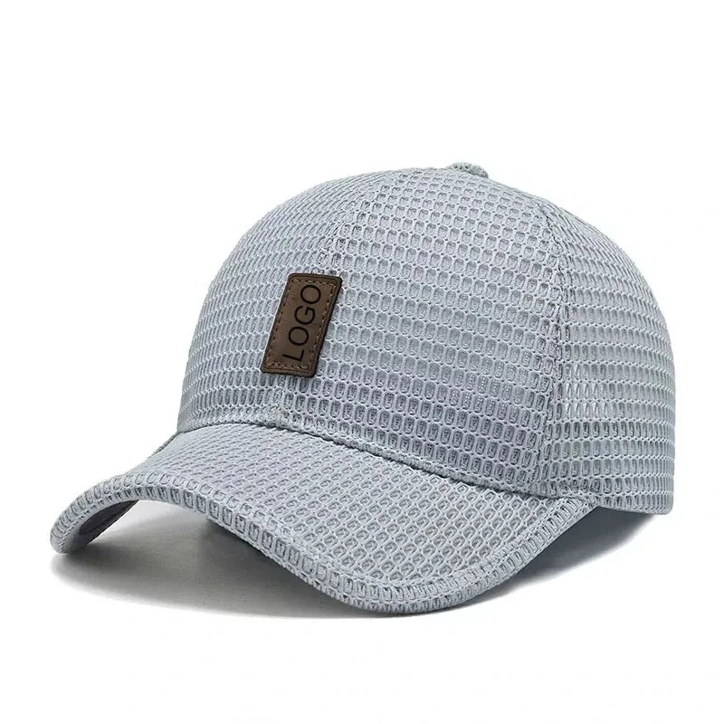 Summer Mesh Breathable Female Korean Male Outdoor Sunscreen Net Hat Custom Baseball Cap