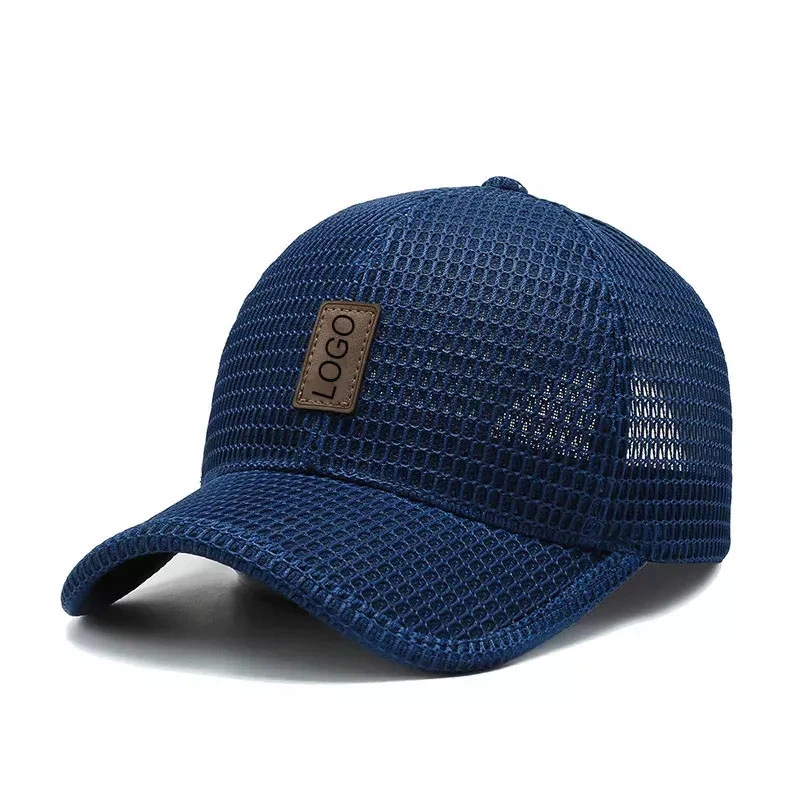 Summer Mesh Breathable Female Korean Male Outdoor Sunscreen Net Hat Custom Baseball Cap