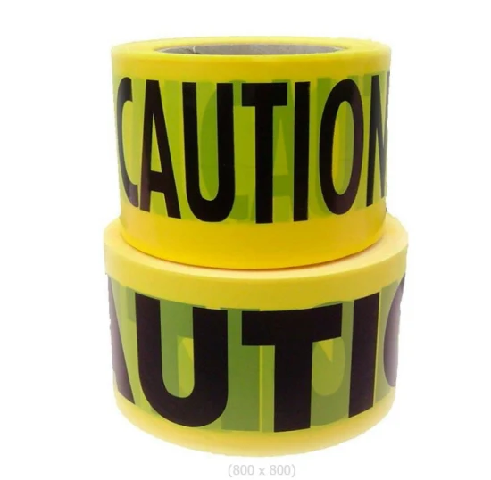 PE Желтый барьер Светоотражающая предупреждающая лента Предупреждающая защитная лента