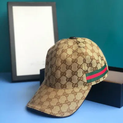 Роскошные брендовые шляпы Горячие продажи Дизайнерские уличные шляпы Многоцветные бейсболки Gucci